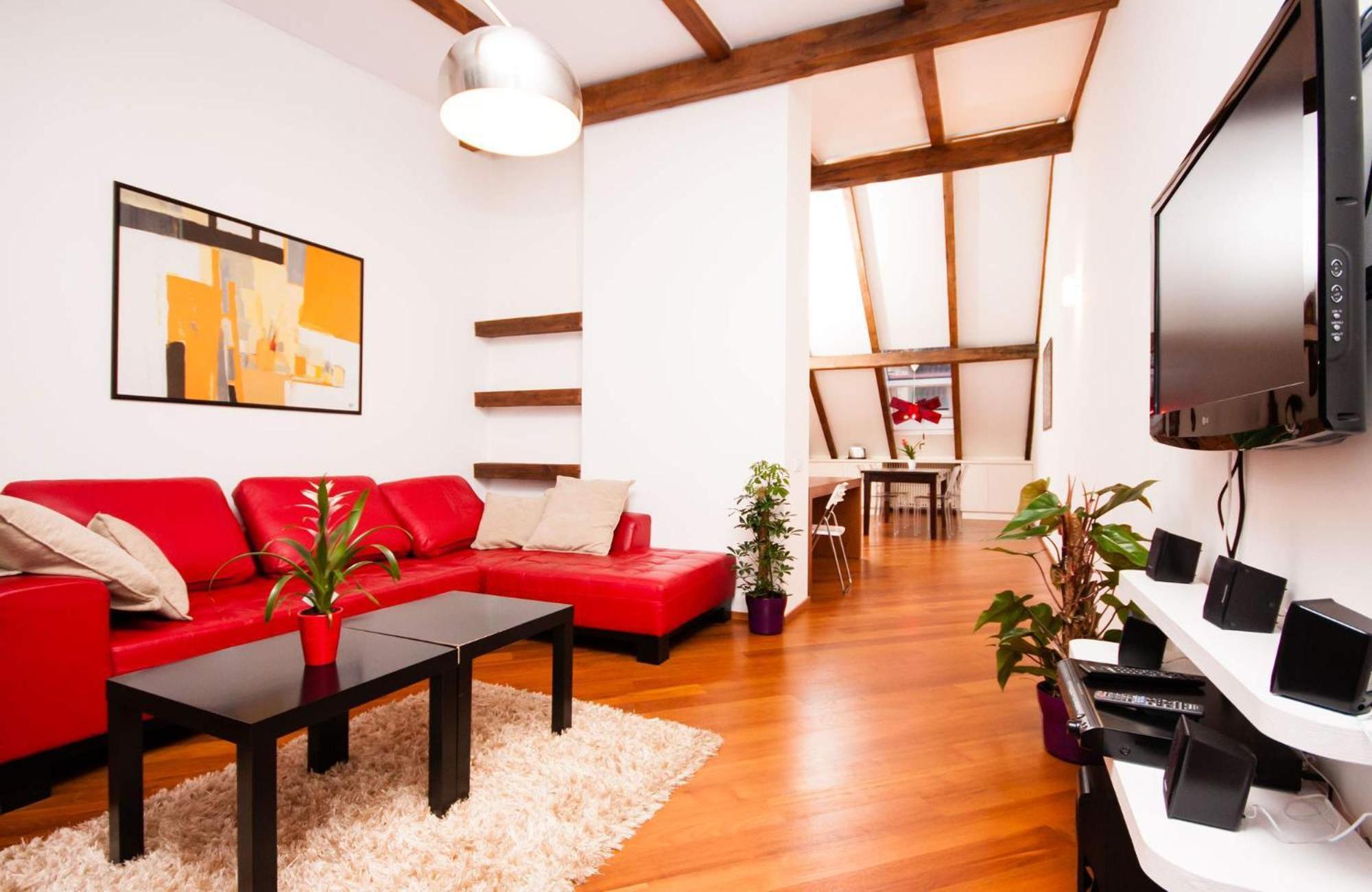 Appartement Luxury Loft à Prague Chambre photo