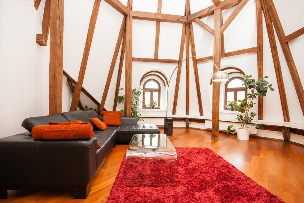 Appartement Luxury Loft à Prague Chambre photo
