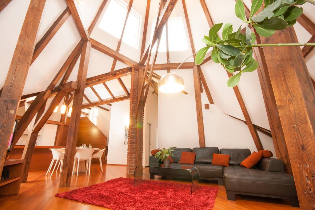 Appartement Luxury Loft à Prague Chambre photo